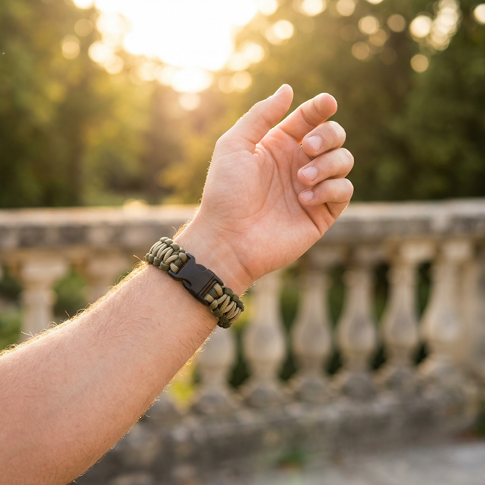 Bracelet moyen artisanal nylon