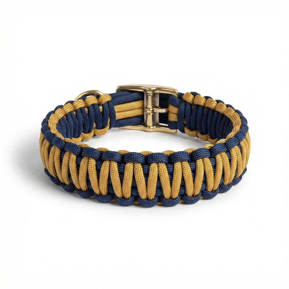 Collier chien artisanal nylon